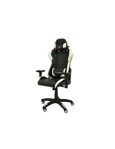 Silla pyc gaming chair giratoria similpiel regulable en altura negra 120080x670x670 mm Silla pyc gaming chair giratoria similpiel regulable en altura negra 120080x670x670 mm