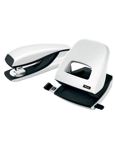 Grapadora petrus 635 wow blanca metalizada capacidad 30 hojas