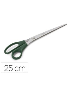 Tijera oficina faibo acero inoxidable 25 cm empunadura ergonomica en blister
