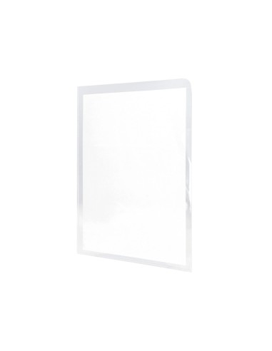 Carpeta dossier unero plastico q connect folio 120 micras transparente