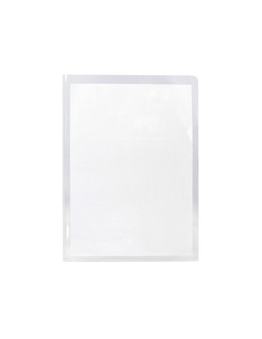 Carpeta dossier unero plastico q connect folio 120 micras transparente