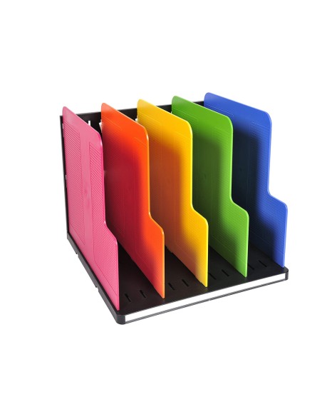 Organizador de armario exacompta modulotop negro multicolor vertical 5 compartimentos 300x288x255 mm Organizador de armario exacompta modulotop negro multicolor vertical 5 compartimentos 300x288x255 mm
