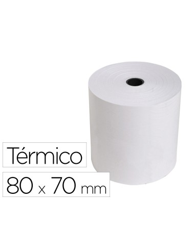 Rollo sumadora exacompta termico 80 mm x 70 mm 55 g m2 sin bisfenol a