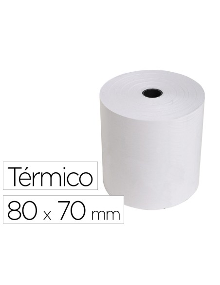 Rollo sumadora exacompta termico 80 mm x 70 mm 55 g m2 sin bisfenol a