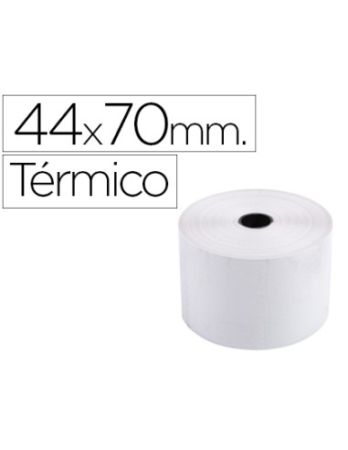 Rollo sumadora exacompta termico 44 mm x 70 mm 55 g m2 sin bisfenol a