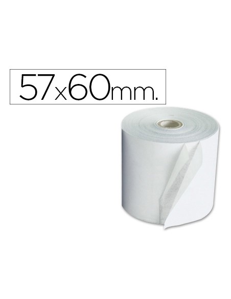 Rollo sumadora exacompta electro 57 mm x 60 mm 60 g m2
