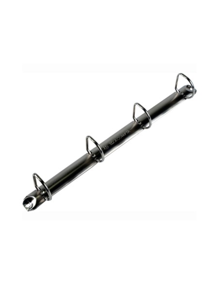 Carpeta exacompta canguro 4 anillas 30 mm din a4 carton forrado polipropileno personalizable 3 bolsillos