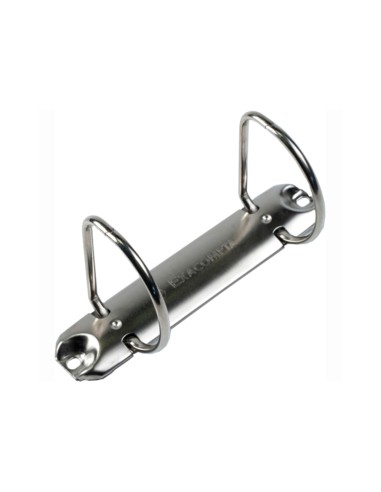 Carpeta exacompta canguro 2 anillas 60 mm din a4 carton forrado polipropileno personalizable 3 bolsillos