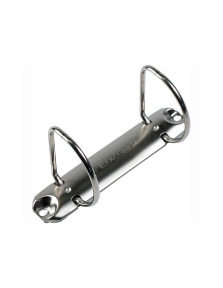 Carpeta exacompta canguro 2 anillas 60 mm din a4 carton forrado polipropileno personalizable 3 bolsillos