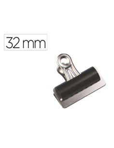 Pinza metalica q connect pala fija 32 mm caja de 10 unidades