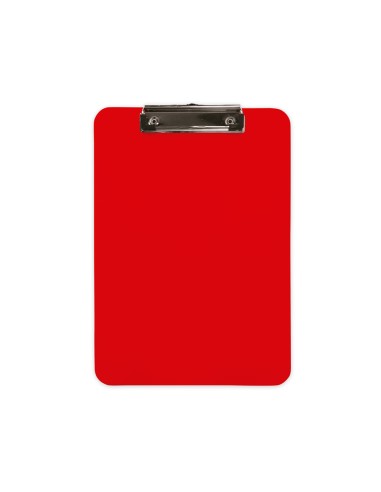 Portanotas q connect plastico din a4 rojo 25mm