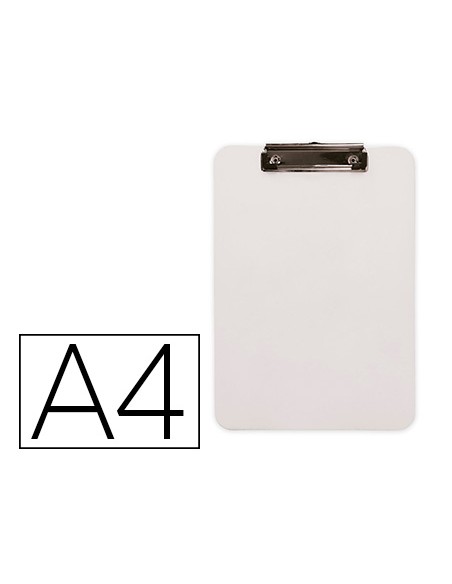 Portanotas q connect plastico din a4 blanco 25mm