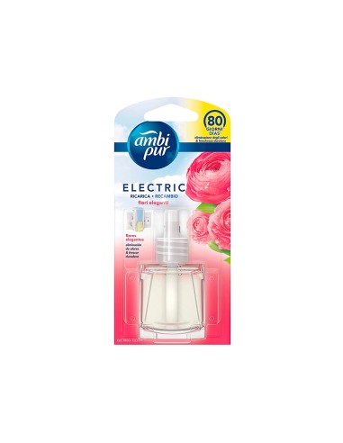 Ambientador ambipur electrico flores elegantes recambio 215ml