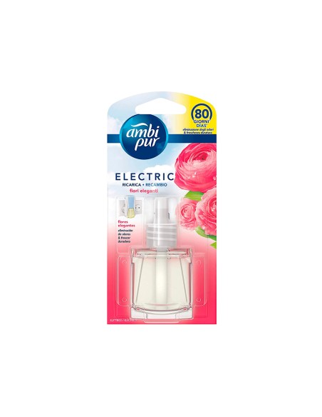 Ambientador ambipur electrico flores elegantes recambio 215ml