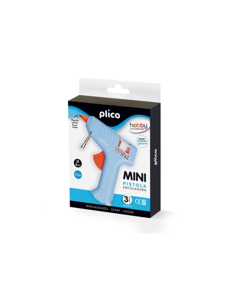 Pistola termofusible plico mini 25 w