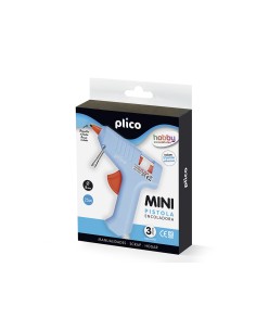 Pistola termofusible plico mini 25 w