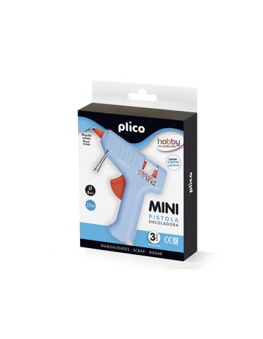 Pistola termofusible plico mini 25 w