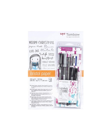 Set caligrafia tombow lettering beginner para principiante 6 piezas Set caligrafia tombow lettering beginner para principiante 6 piezas