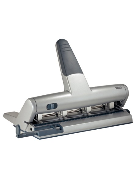 Taladrador petrus 514 metalico color plata 4 punzones moviles capacidad 30 hojas Taladrador petrus 514 metalico color plata 4 punzones moviles capacidad 30 hojas