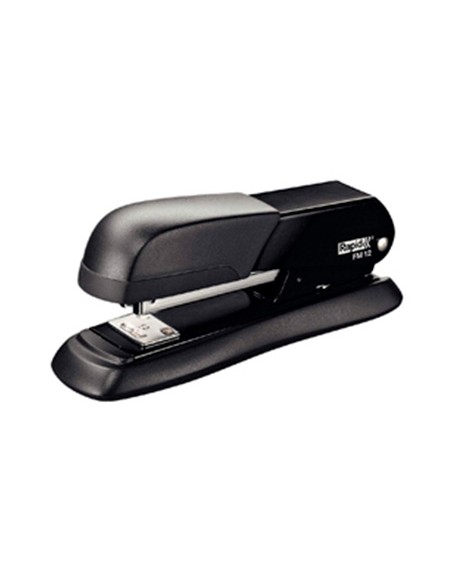 Grapadora rapid fm12 metalica color negro capacidad 25 hojas usa grapas 24 6 y 26 6