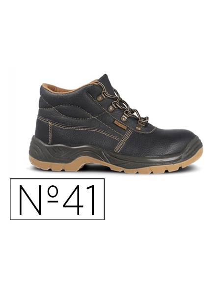 Bota de seguridad paredes s3 negro talla 41