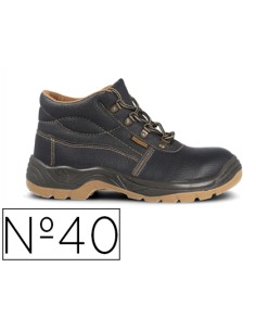 Bota de seguridad paredes s3 negro talla 40