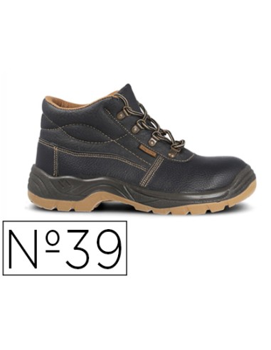 Bota de seguridad paredes s3 negro talla 39