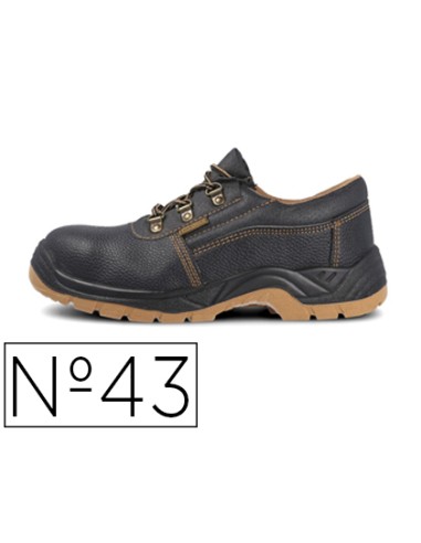 Zapato de seguridad paredes zp1000 s3 negro talla 43