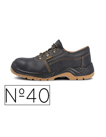Zapato de seguridad paredes zp1000 s3 negro talla 40