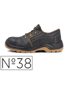 Zapato de seguridad paredes zp1000 s3 negro talla 38