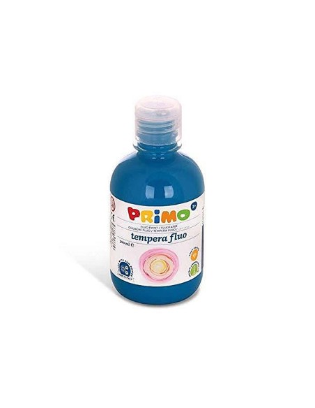 Tempera liquida primo escolar 300 ml azul marino fluorescente