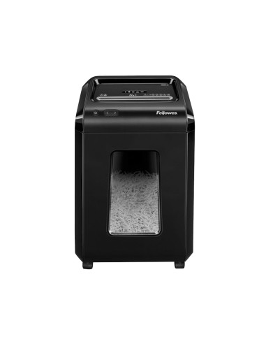 Destructora de documentos fellowes 92cs capacidad 18 hojas seguridad p4 papelera 25 l destruye grapas clips cd