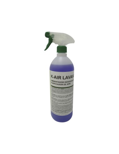 Ambientador spray ikm k air aroma flor de lavanda botella de 1 litro