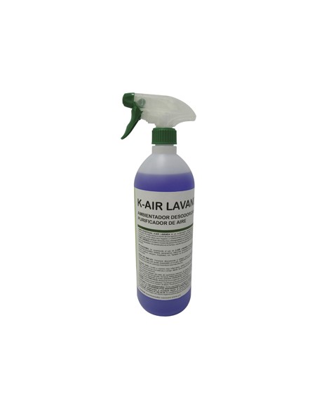 Ambientador spray ikm k air aroma flor de lavanda botella de 1 litro
