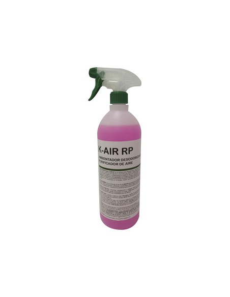 Ambientador spray ikm k air aroma ropa limpia botella de 1 litro