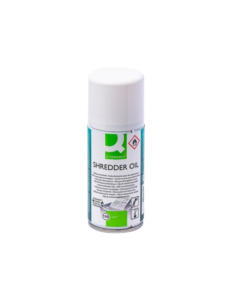 Aceite lubricante q connect en spray para destructora de documentos bote de 150 ml