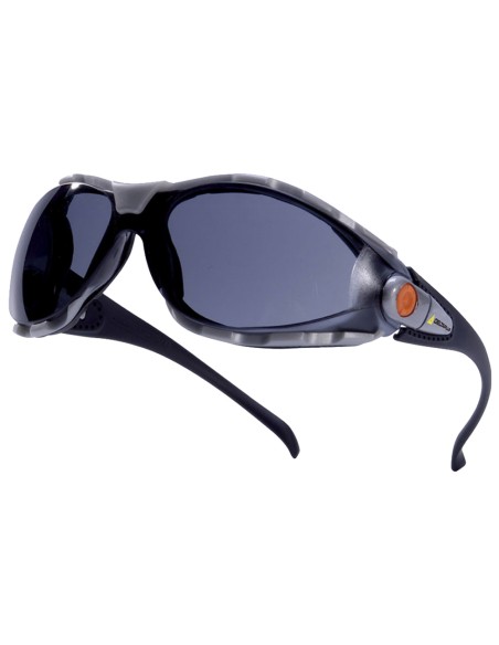 Gafas deltaplus de proteccion ajustable pacaya smoke policarbonato ahumado