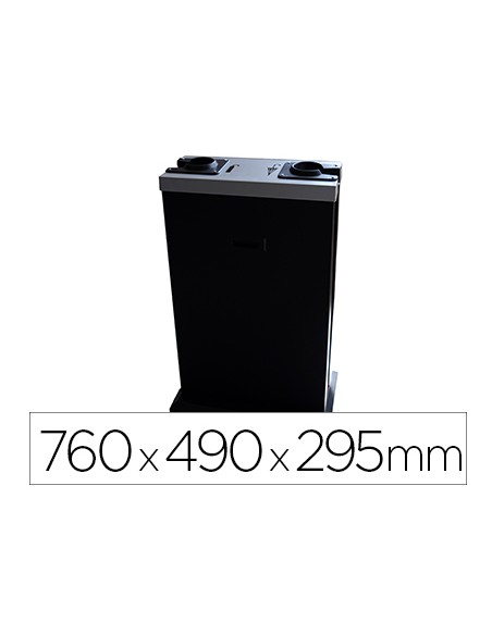 Maquina embolsadora de paraguas sie capacidad 500 bolsas cortas 500 bolsas largas 760x490x295 mm