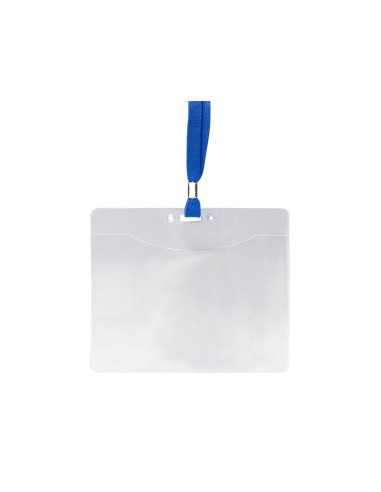 Identificador q connect con cordon plano azul a6 154x127 mm apertura superior