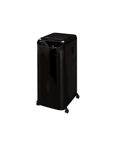 Destructora de documentos fellowes automax 600m capacidad de hojas 600 seguridad p5 clips y tarjetas