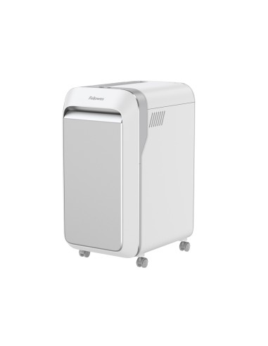 Destructora de documentos fellowes lx221 capacidad de corte 20h seguridad p5 clips grapas y tarjetas 30l blanca