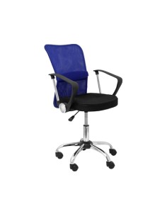Silla infantil pyc giratoria brazos fijos asiento regulablealtura alto 870100mm largo 540mm profundidad 530mm azul