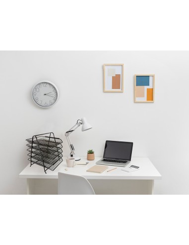 Bandeja sobremesa metalica q connect kf18474 rejilla negro 5 bandejas movibles 350x275x375 mm