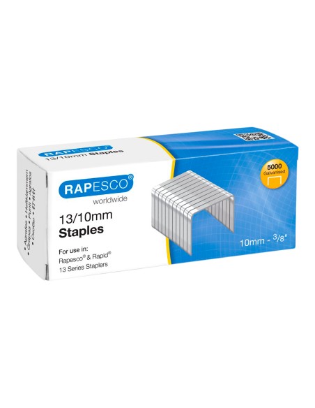 Grapas rapesco galvanizada 13 10 caja de 5000 unidades