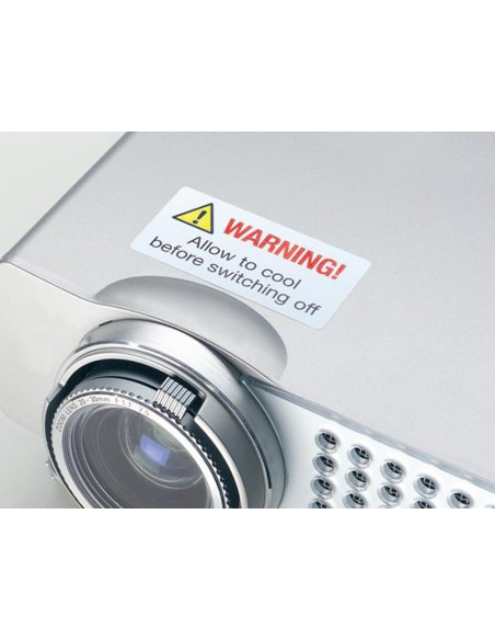 Etiqueta adhesiva avery poliester super adherente blanca 457x254 mm laser pack de 800 unidades