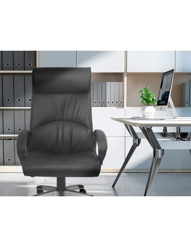 Silla direccion q connect respaldo alto regulable en altura alto 115085mm ancho 550mm profundidad 550mm color