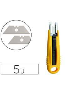 Repuesto cuter q connect blister de 5 unidades para cuter kf14624