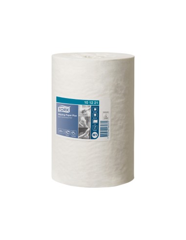 Papel secamanos tork secado extra ancho 215 mm largo 749 mt 2 capas para dispensador m1 paquete de 11 unidades