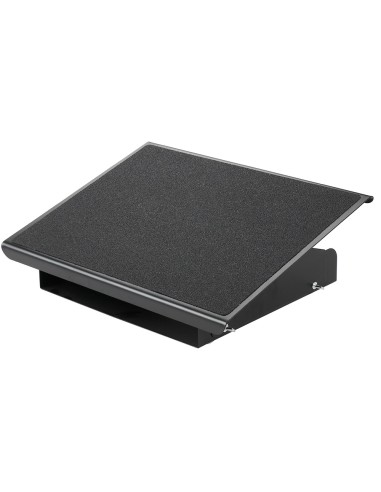 Reposapies metalico q connect ajustable 3 alturas 415x326x103 mm