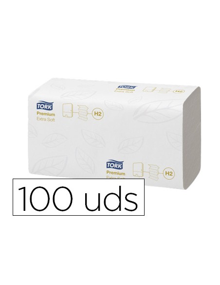 Toalla secamanos tork xpress extrasuave engarzada 2 capas 34x212 cm paquete de 100 unidades Toalla secamanos tork xpress extrasuave engarzada 2 capas 34x212 cm paquete de 100 unidades
